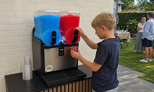 Slush ice