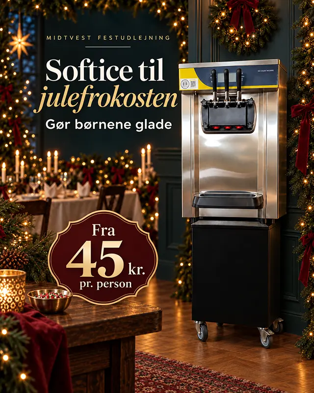 Softice til julefrokosten