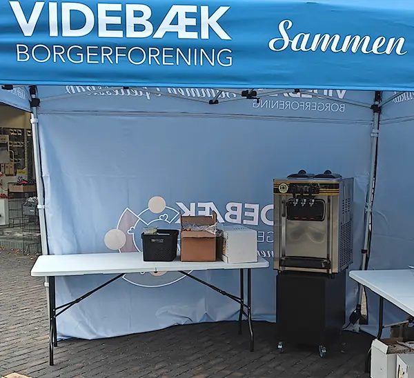 Lej softice maskine til firmaarrangement