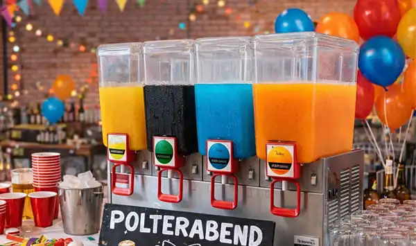 Drinks dispenser til polterabend i midt og vestjylland