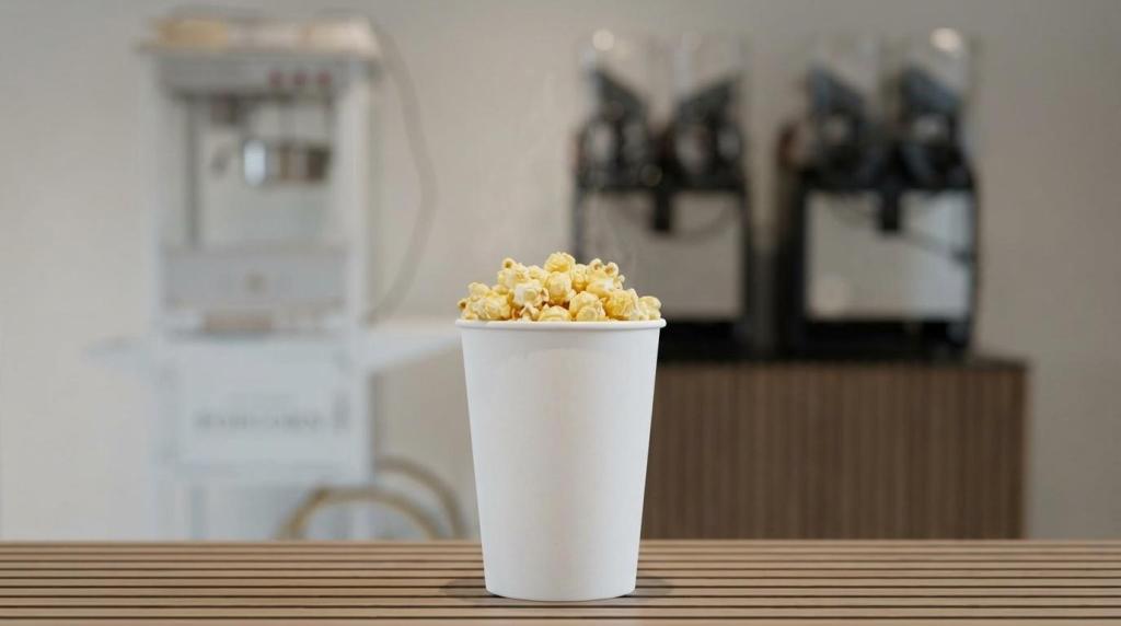 popcorn til kundeevents