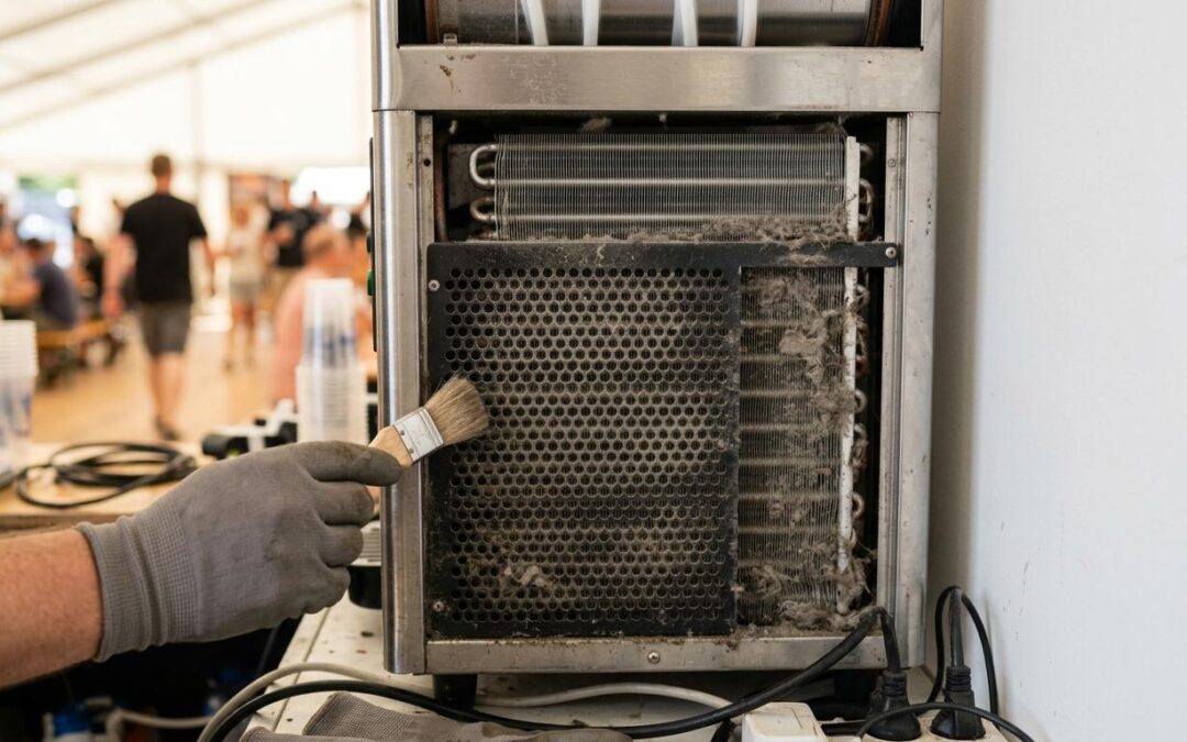 slush ice maskine fryser ikke