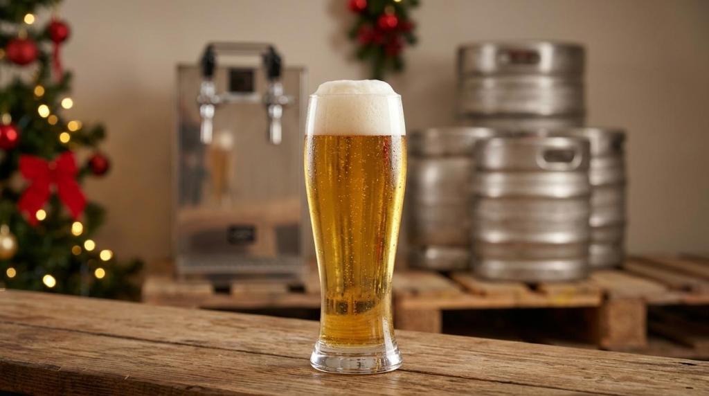 Fadølsanlæg til julefrokost