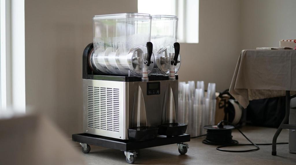 slush ice maskine leje